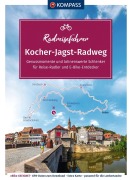 Buchcover: KOMPASS Radreiseführer Kocher-Jagst-Radweg