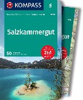 Buchcover: KOMPASS Wanderführer Salzkammergut, 60 Touren mit Extra-Tourenkarte