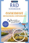 Buchcover: KOMPASS Radvergnügen Ostseeküste Mecklenburg-Vorpommern