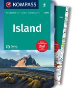 Buchcover: KOMPASS Wanderführer Island, 70 Touren mit Extra-Tourenkarte