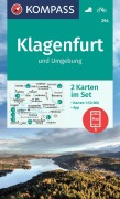 Buchcover: KOMPASS Wanderkarten-Set 294 Klagenfurt und Umgebung (2 Karten) 1:50.000