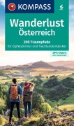 Buchcover: KOMPASS Wanderlust Österreich