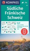 Buchcover: KOMPASS Wanderkarte 171 Südliche Fränkische Schweiz 1:50.000