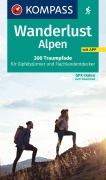 Buchcover: KOMPASS Wanderlust Alpen