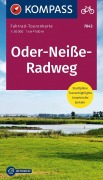 Buchcover: KOMPASS Fahrrad-Tourenkarte Oder-Neiße-Radweg 1:50.000