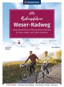 Buchcover: KOMPASS Radreiseführer Weser-Radweg