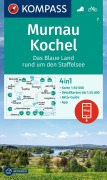Buchcover: KOMPASS Wanderkarte 7 Murnau, Kochel - Das blaue Land rund um den Staffelsee 1:50.000