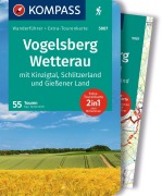 Buchcover: KOMPASS Wanderführer Vogelsberg-Wetterau, 55 Touren mit Extra-Tourenkarte