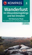 Buchcover: KOMPASS Wanderlust Elbsandsteingebirge und bei Dresden