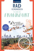 Buchcover: KOMPASS Radvergnügen in und um Frankfurt