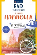 Buchcover: KOMPASS Radvergnügen in und um Hannover
